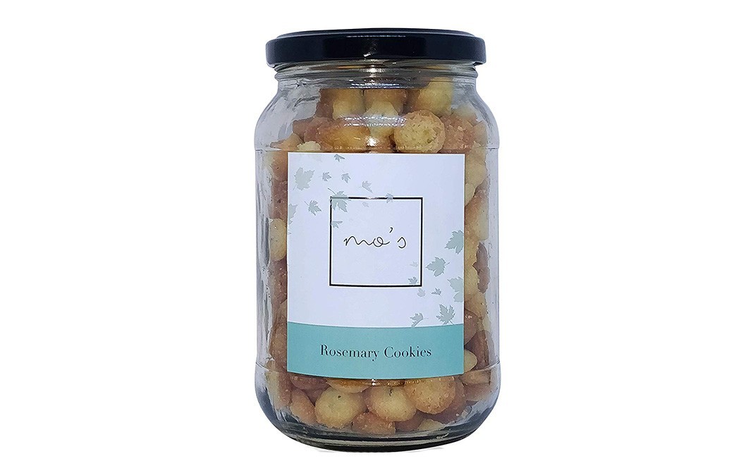 Mo's Rosemary Cookies    Glass Jar  200 grams